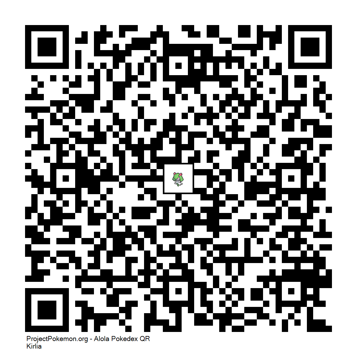 Cdigo QR de Kirlia